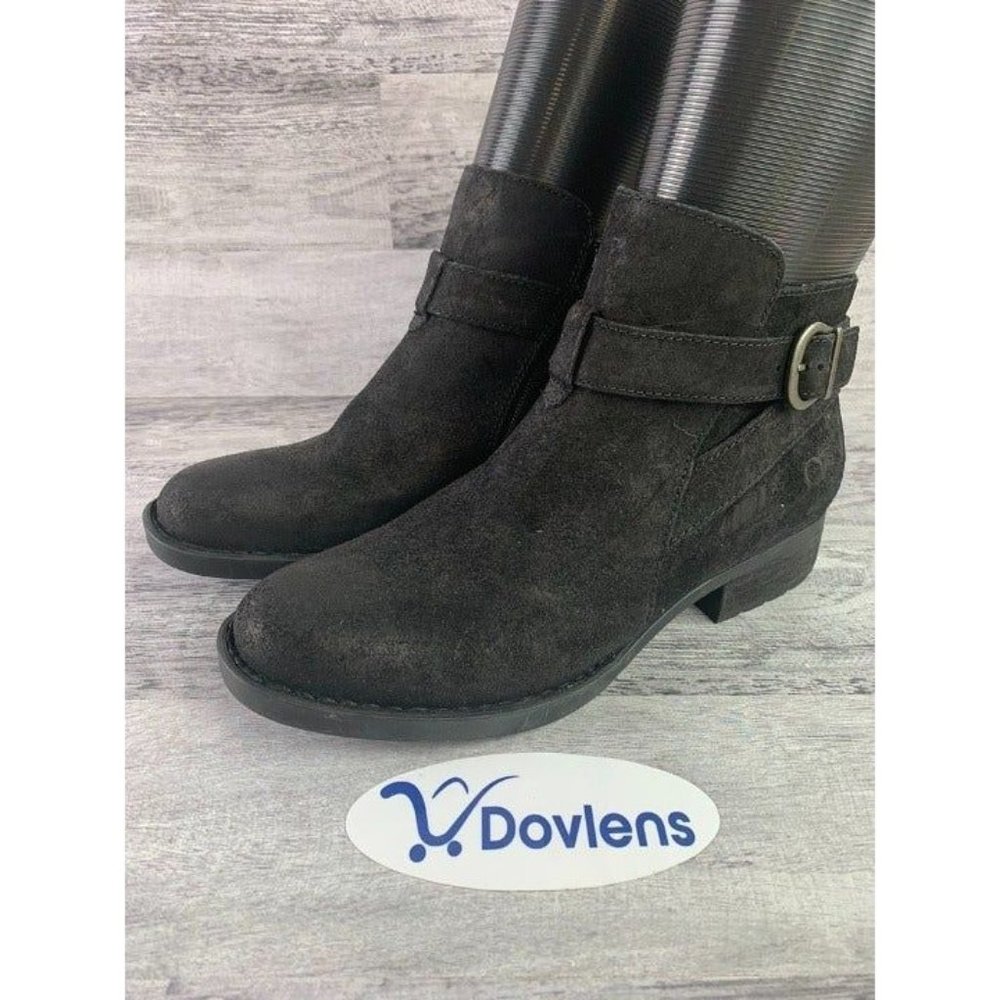 Born Women's booties, Black, 8M